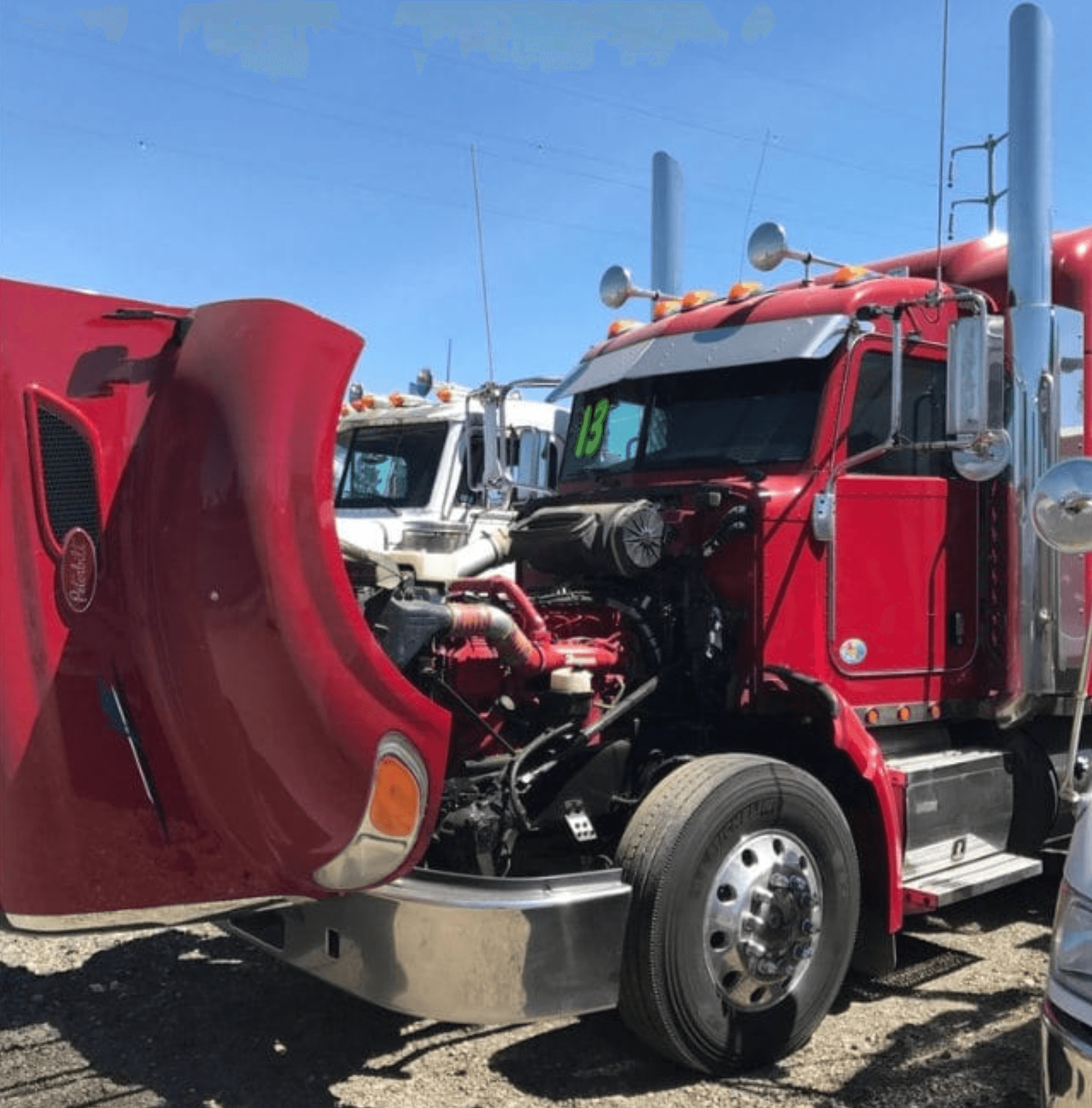 this image shows mobile truck repair in Thornton, CO