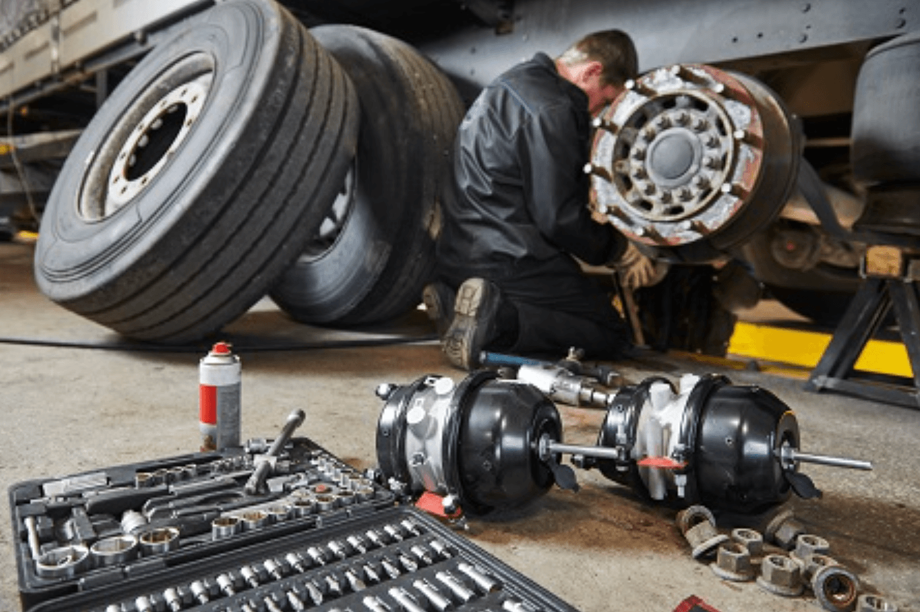 this image shows mobile truck repair in Wheat Ridge, CA